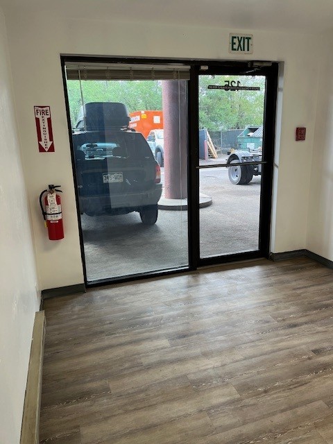 Unit 125 interior space at Hampden Industrial Park